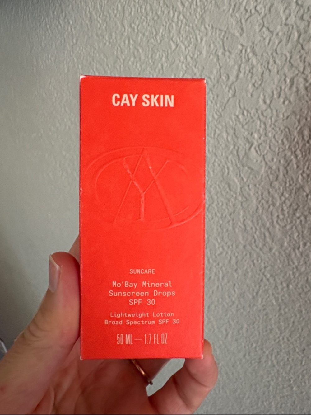 Mo’Bay Mineral Sunscreen Drops SPF 30 - Coral Red